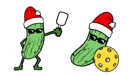 christmas pickleball